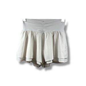 Offline Aerie Real Me Flirty Shorts in Bone Size XS